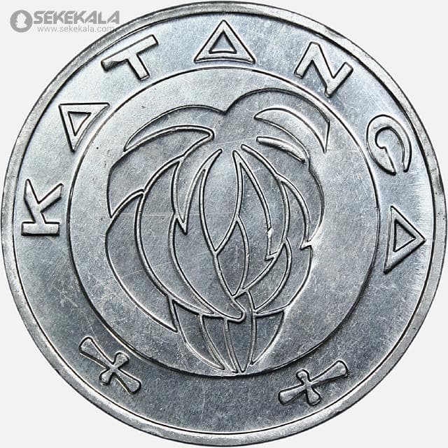 سکه 100 فرانک کاتانگا 2017 (بسیار کمیاب)(UNC) — تصویر ۲