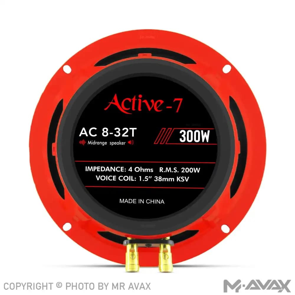 میدرنج 8 اینچ اکتیو 7 مدل AC 8-32T(دو عددی) — تصویر ۳