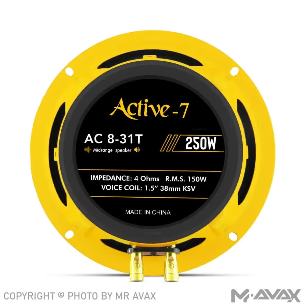 میدرنج 8 اینچ اکتیو 7 مدل AC 8-31T(دو عددی) — تصویر ۳