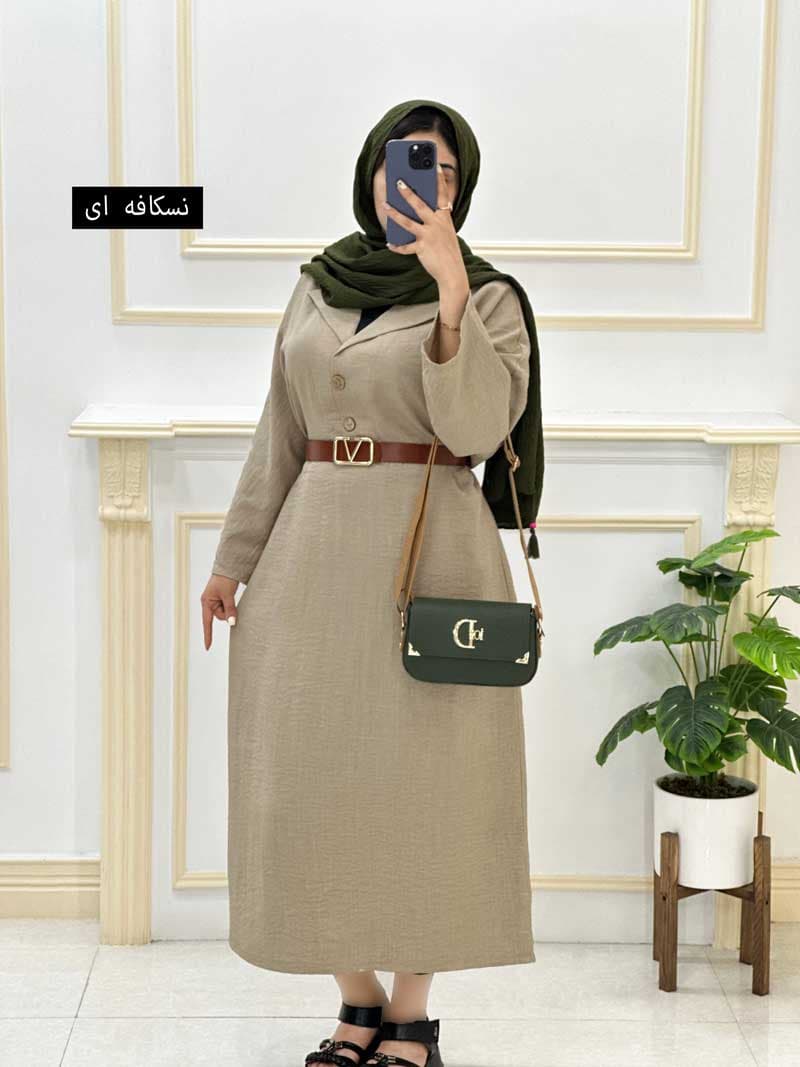 کفتان شانتون یقه انگلیسی کد83221 — تصویر ۲