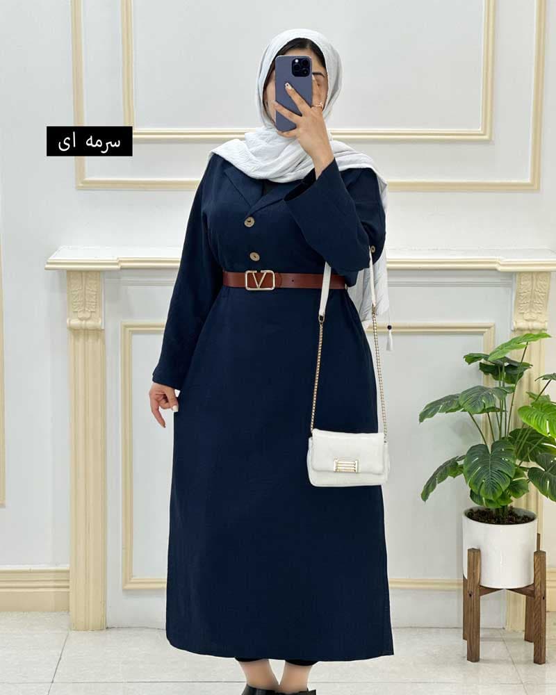 کفتان شانتون یقه انگلیسی کد83221 — تصویر ۳