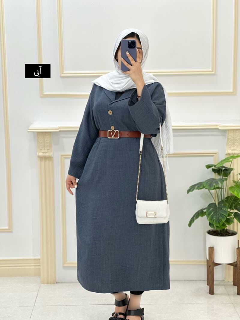کفتان شانتون یقه انگلیسی کد83221 — تصویر ۵