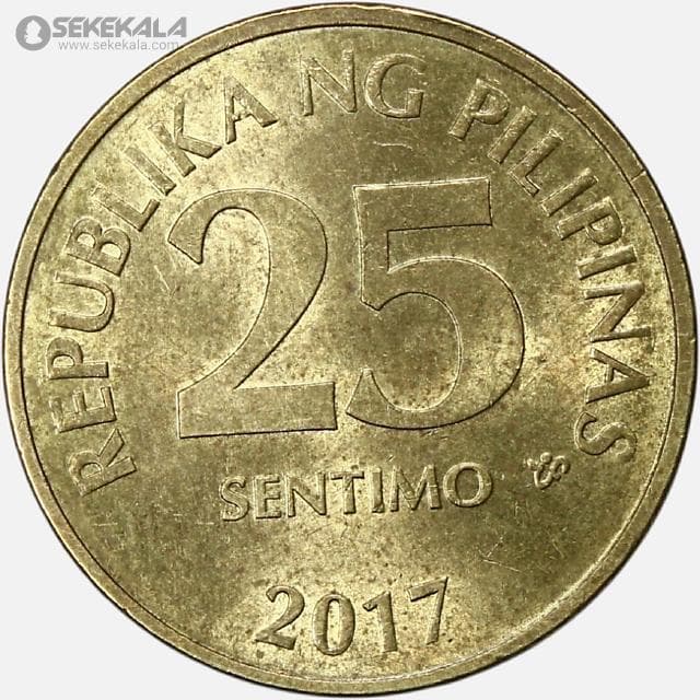 سکه 25 سنتیمو فیلیپین 2011 (UNC)