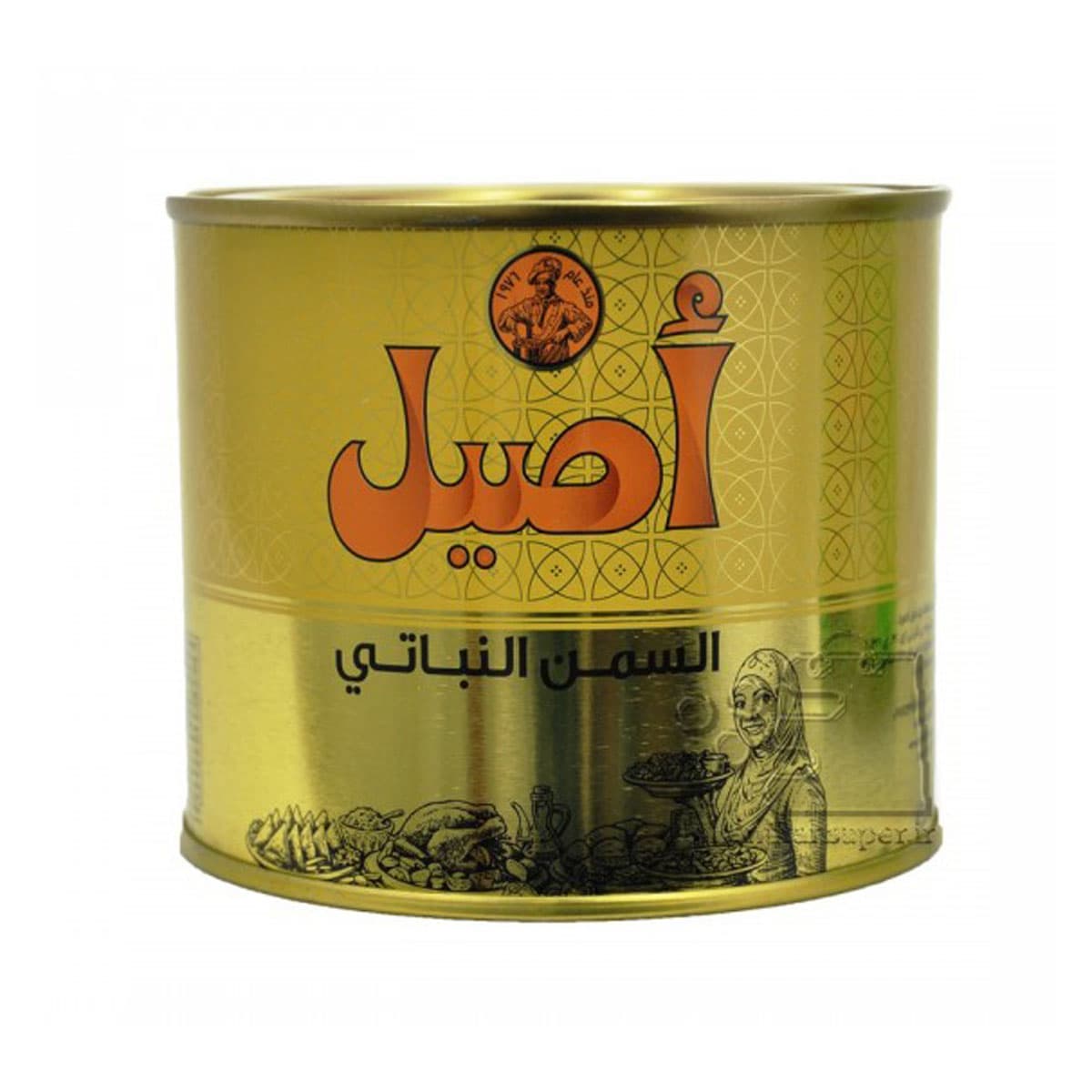 روغن جامد نباتی قوطی اصیل 500 گرم