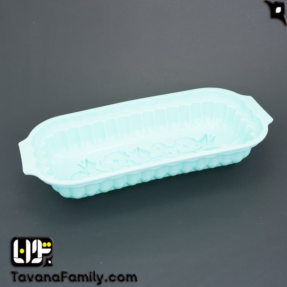 قالب ژله طرح مستطیل کف گل