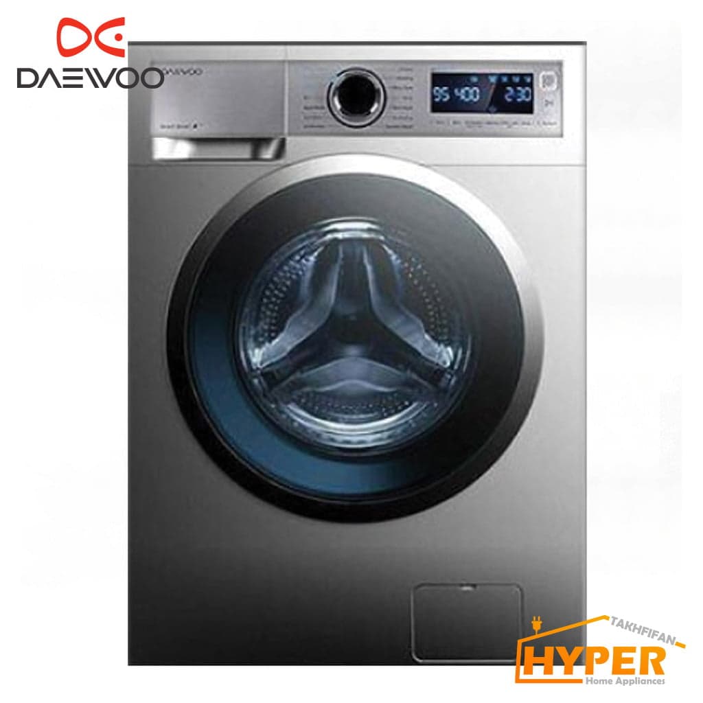 ماشین لباسشویی دوو DWK-LIFE82SS نقره ای 8 کیلویی