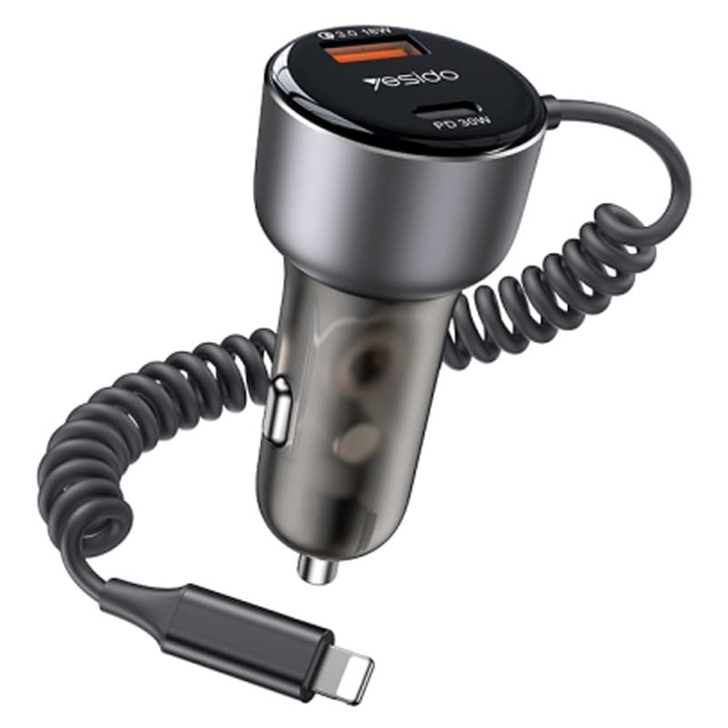 شارژر فندکی 30 وات یسیدو Y57 — تصویر ۲