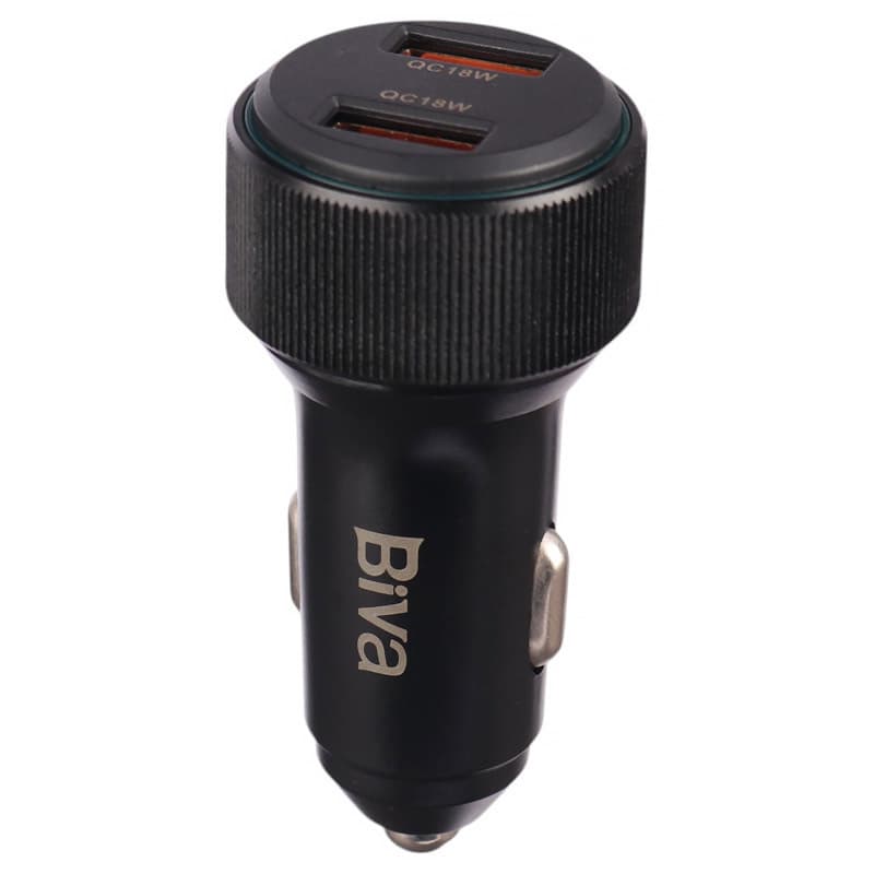 شارژر فندکی فست شارژ Biva CC-24 3A QC3.0 PD 18W — تصویر ۲