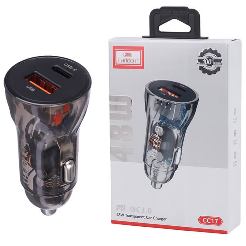 شارژر فندکی 30 وات ارلدام ES-CC17