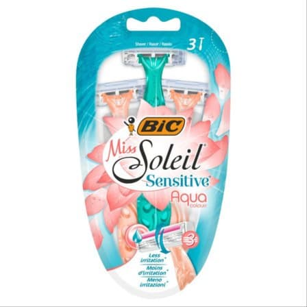 خود تراش بیک مدل Miss Soleil Sensitive مجموعه 3 عددی