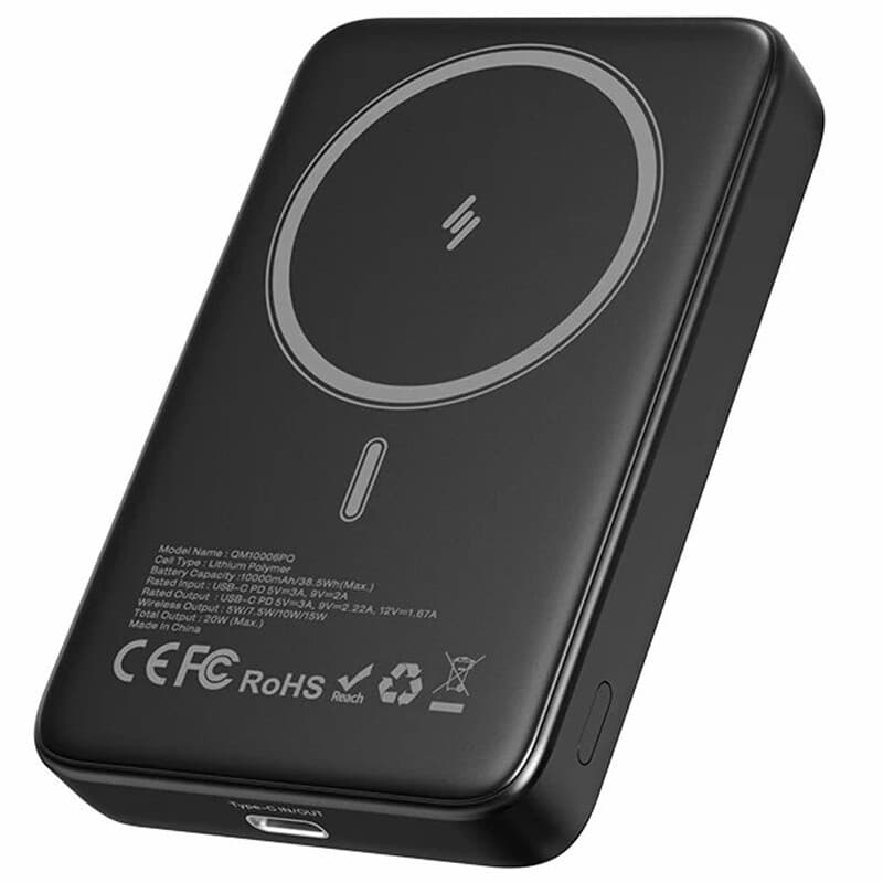پاور بانک بی سیم فست شارژ انرجایزر Ultimate QM10006PQ PD 20W ظرفیت 10000 میلی آمپر ساعت — تصویر ۳
