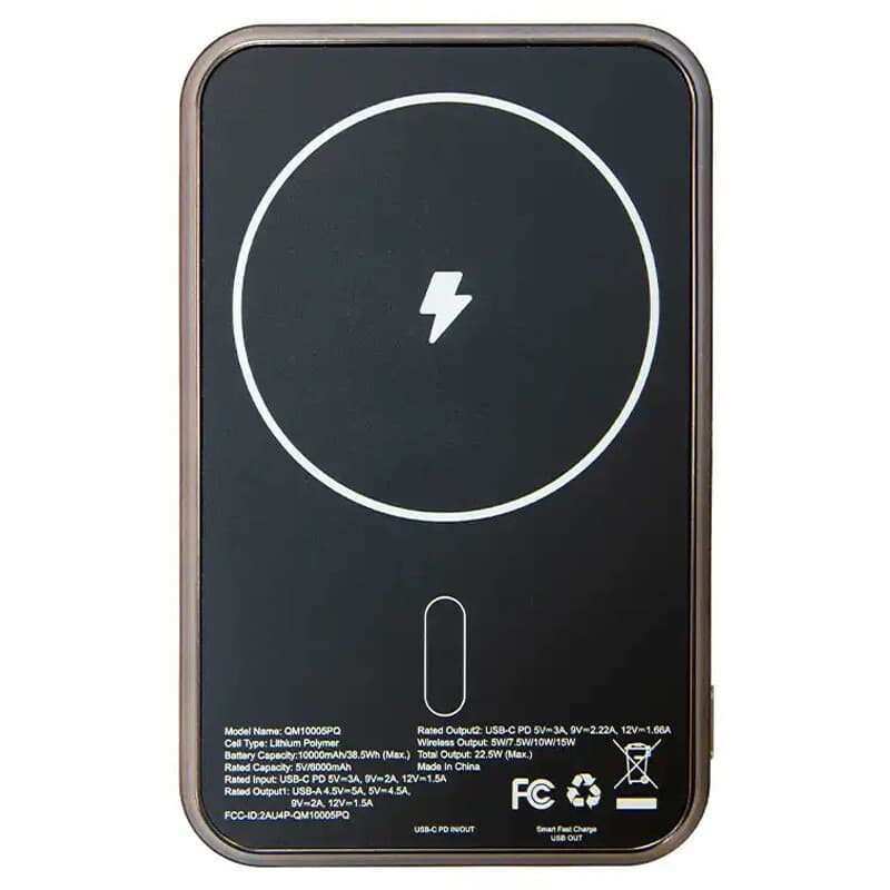 پاور بانک بی سیم فست شارژ انرجایزر Ultimate QM10005PQ PD 22.5W ظرفیت 10000 میلی آمپر ساعت — تصویر ۸