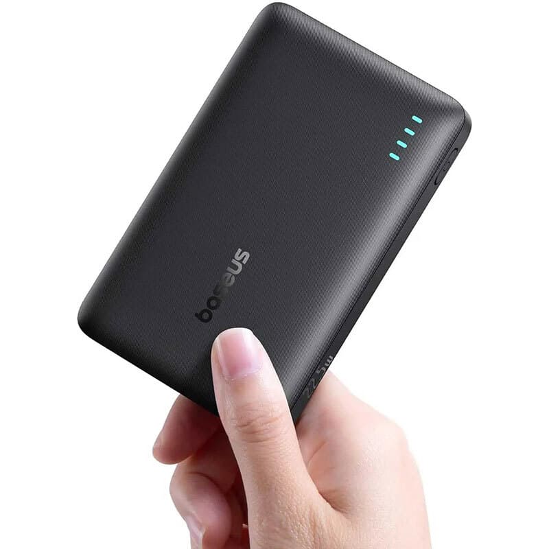 پاور بانک فست شارژ باسئوس EnerFill FP21 P1008210D PD 22.5W ظرفیت 10000 میلی آمپر ساعت — تصویر ۸