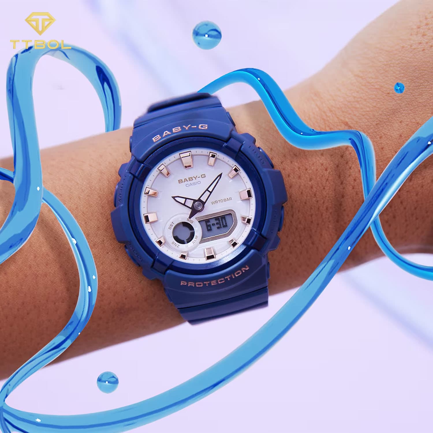 ساعت مچی دخترانه کاسیو بی بی جی CASIO BABY-G BGA-280BA-2A — تصویر ۳