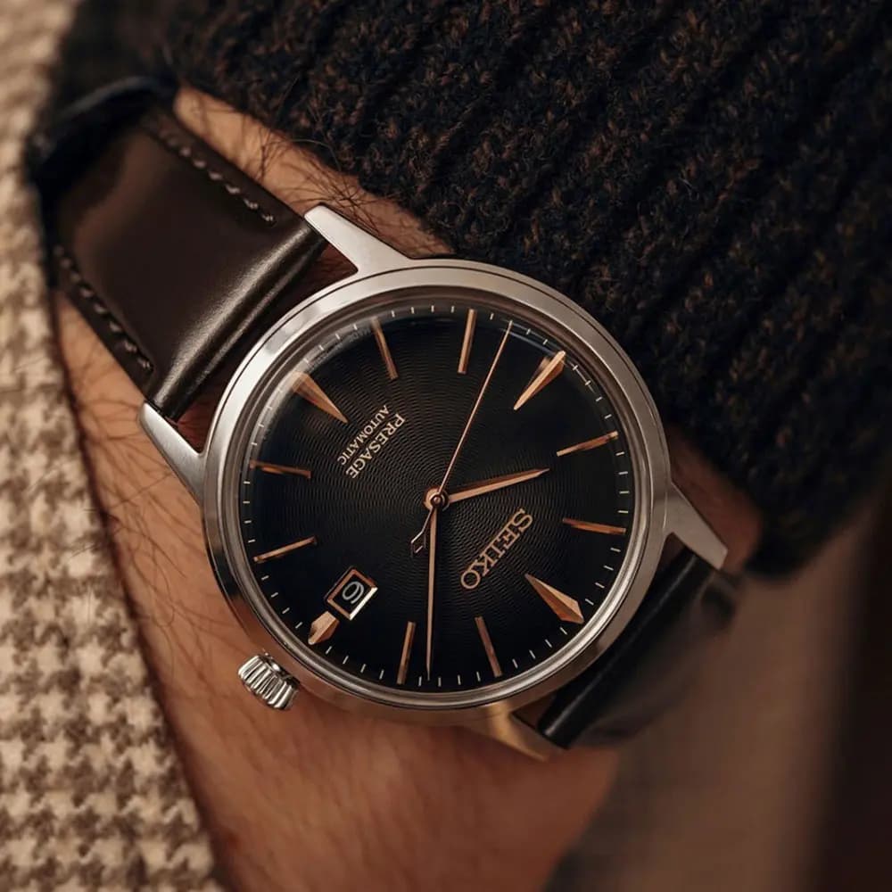 ساعت مچی اتومات مردانه سیکو پرسیج SEIKO PRESAGE SRPJ17J1 — تصویر ۷