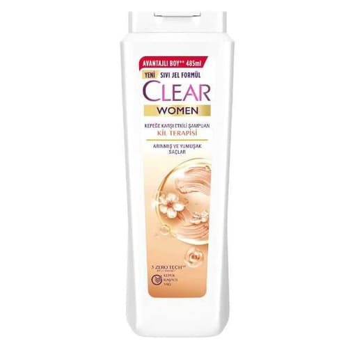 شامپو کلیر زنانه Clear Woman مدل ضد شوره حجم 485 میل