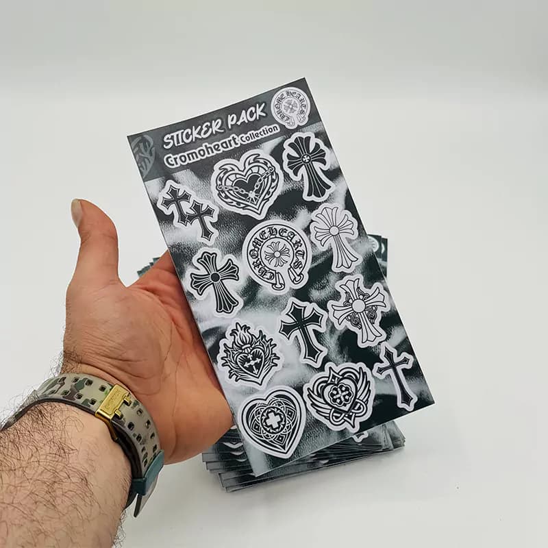 پک استیکر کروم هارتز Chrome Hearts — تصویر ۳