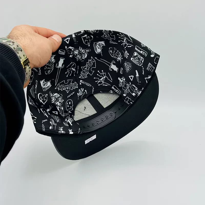 کلاه کپ اسنپ بک (قابل تنظیم) وارداتی کد 2 — تصویر ۲