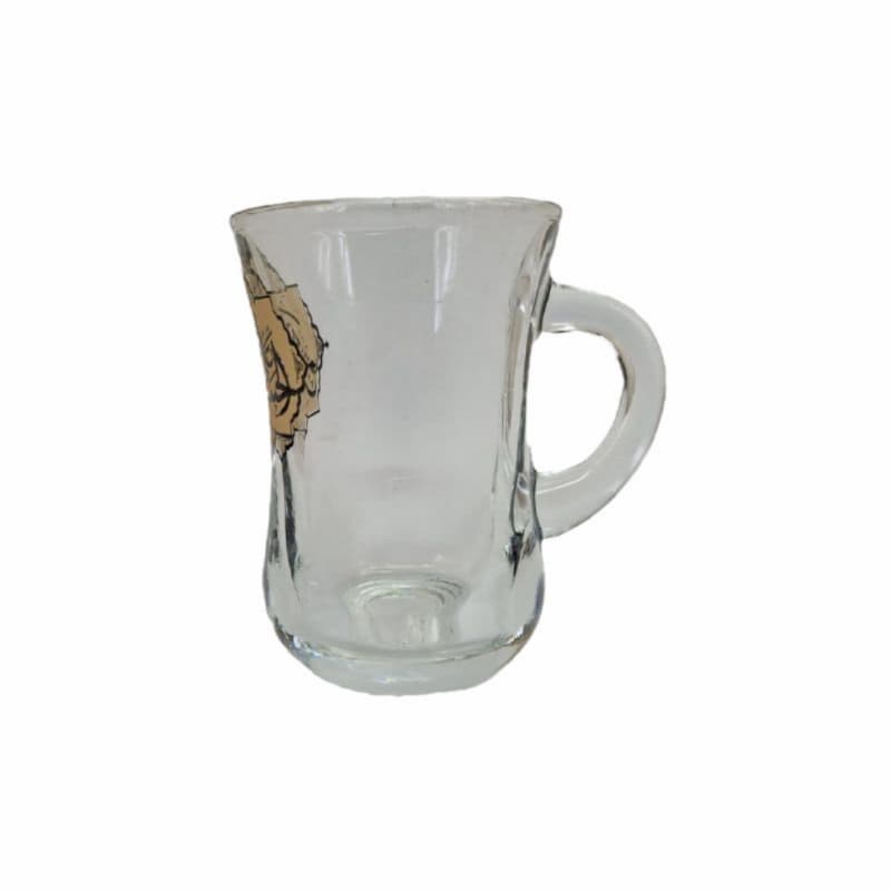 استکان کمرباریک دسته دار یا حسن بن علی س-6تایی کد 104624 — تصویر ۳