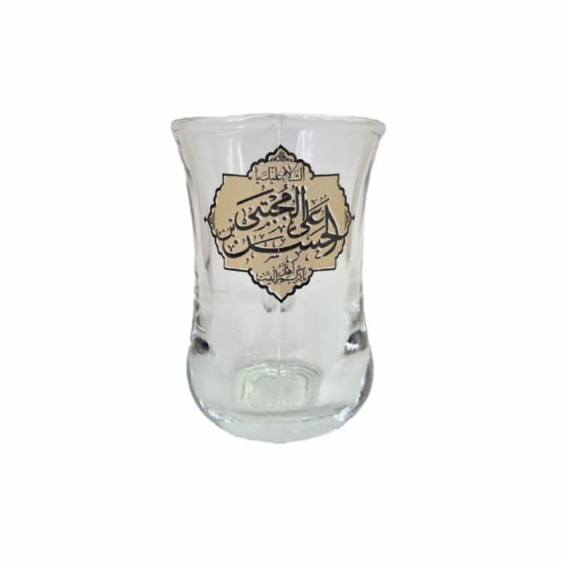 استکان کمرباریک دسته دار یا حسن بن علی س-6تایی کد 104624 — تصویر ۲