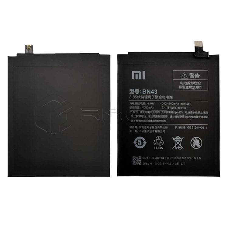 باتری شیائومی Redmi Note4X Bn43 اورجینال