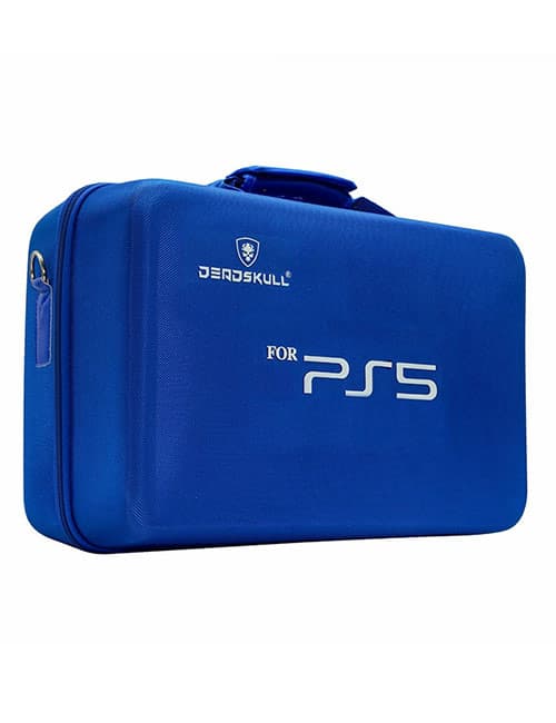 کیف حمل PS5 مدل Dead Skull آبی
