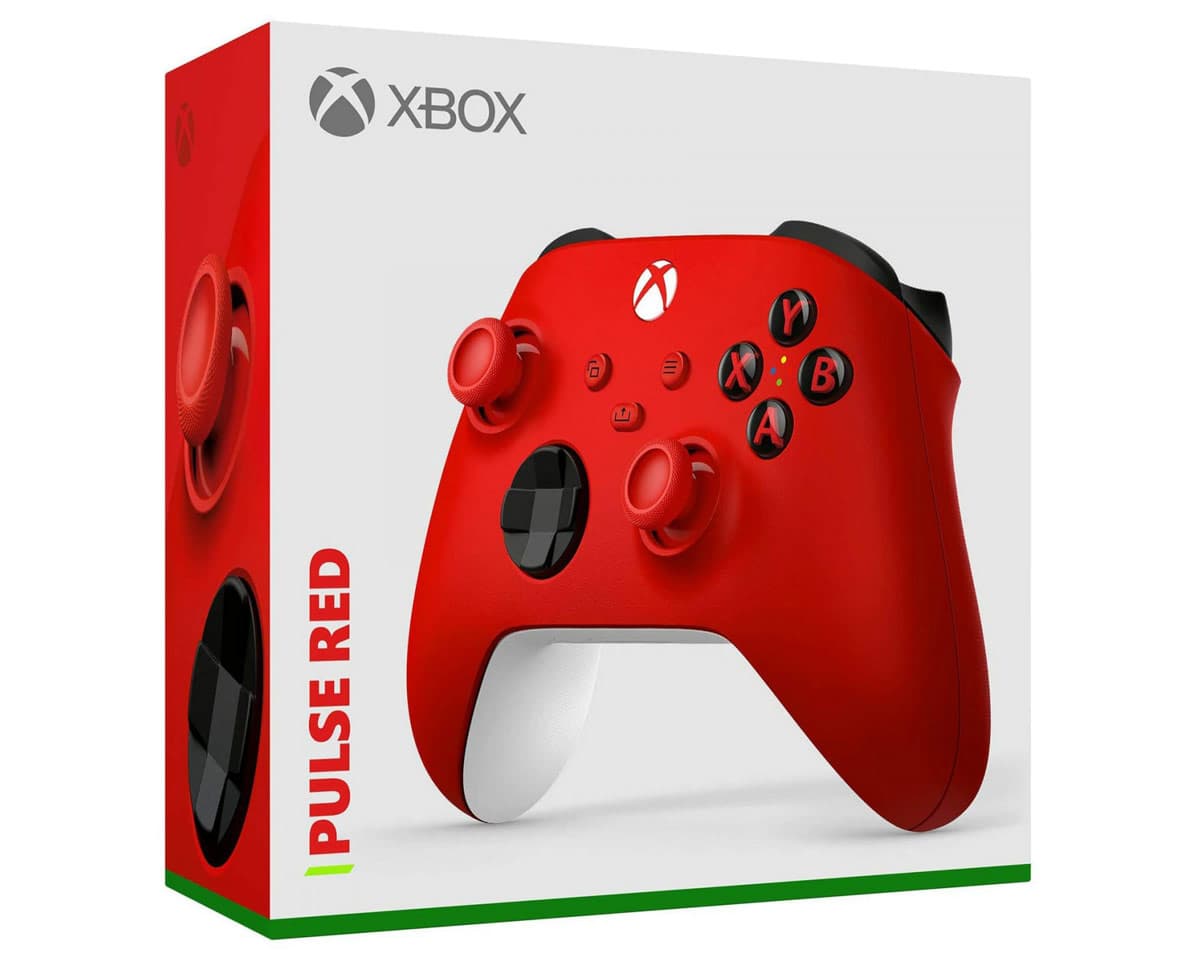 دسته ایکس باکس X و S اورجینال Pulse Red — تصویر ۵