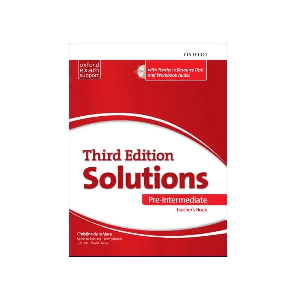 Solutions Pre-Intermediate 3rd Edition Teacher’s Book