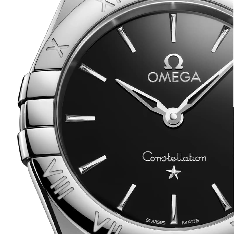 امگا Constellation Quartz 28 مشکی | رفرنس 131.10.28.60.01.001 — تصویر ۴