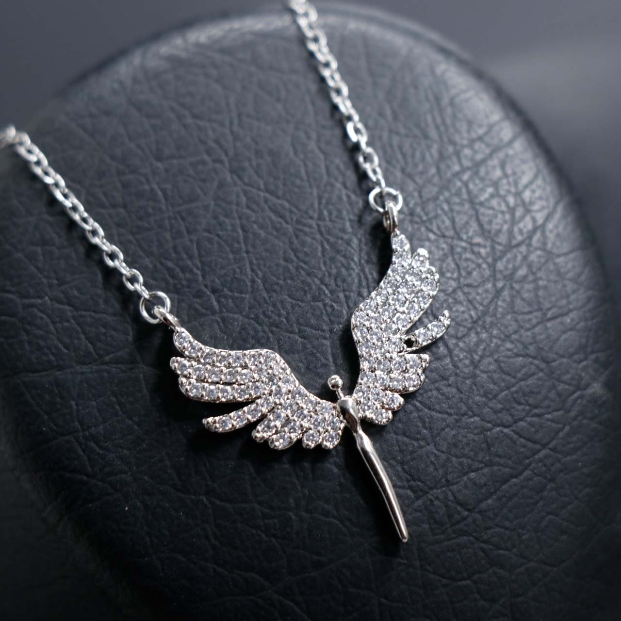 گردنبند دخترانه طرح فرشته وارداتی کد 76240 — تصویر ۲