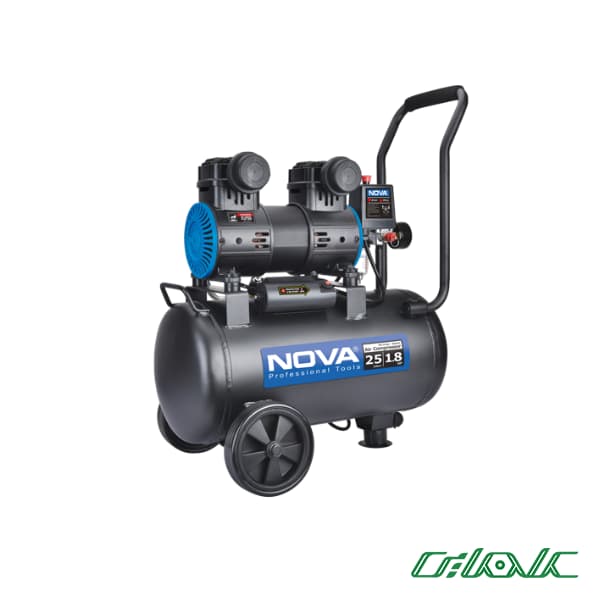 کمپرسور باد 25 لیتری نووا مدل NTA-9125