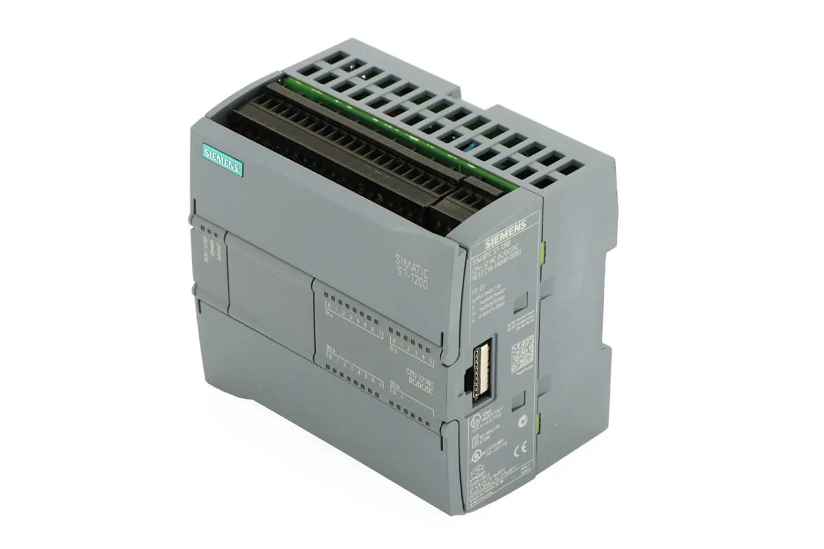 PLC زیمنس 1214C DC/DC/DC AGکد فنی 6ES7214-1AG40-0XB0 — تصویر ۴