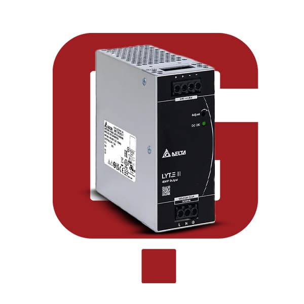 منبع تغذیه دلتا DRL-24V480W1EN