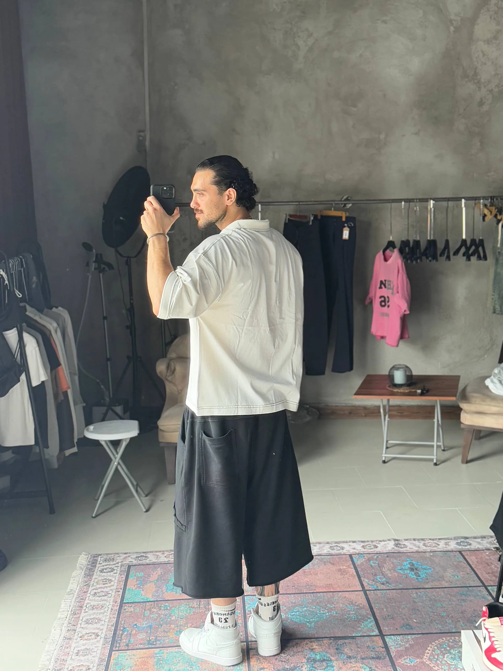 شلوارک zara سنگشور — تصویر ۴
