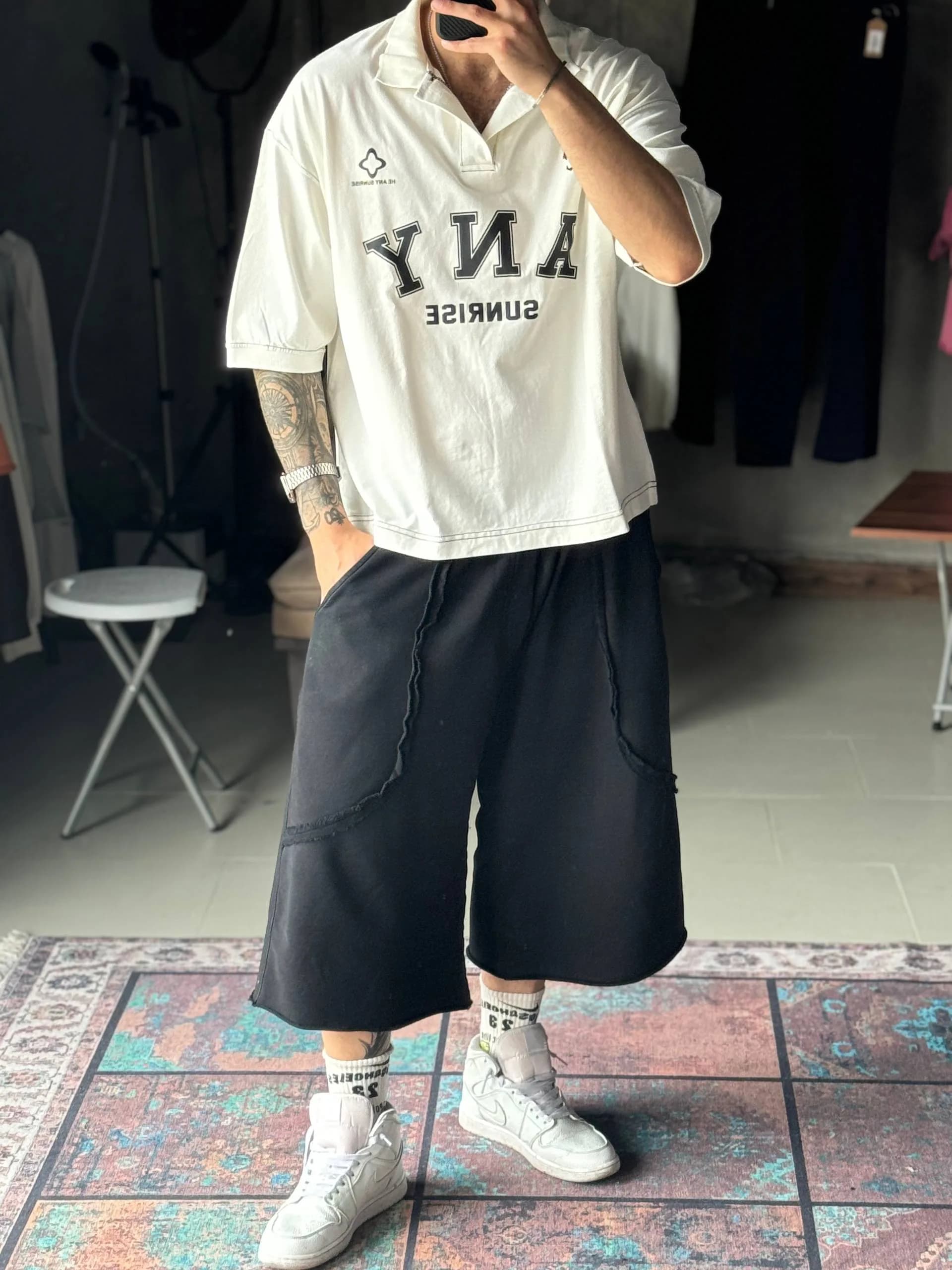 شلوارک zara سنگشور — تصویر ۷
