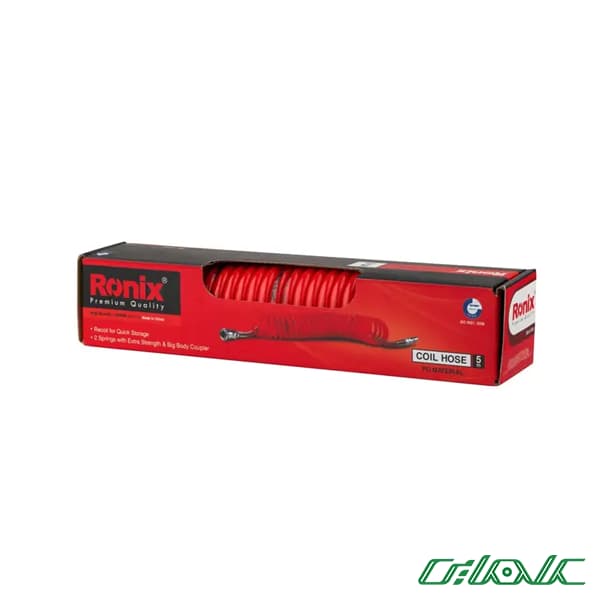 شیلنگ فنری 5 متری رونیکس مدل RH-6105 — تصویر ۴