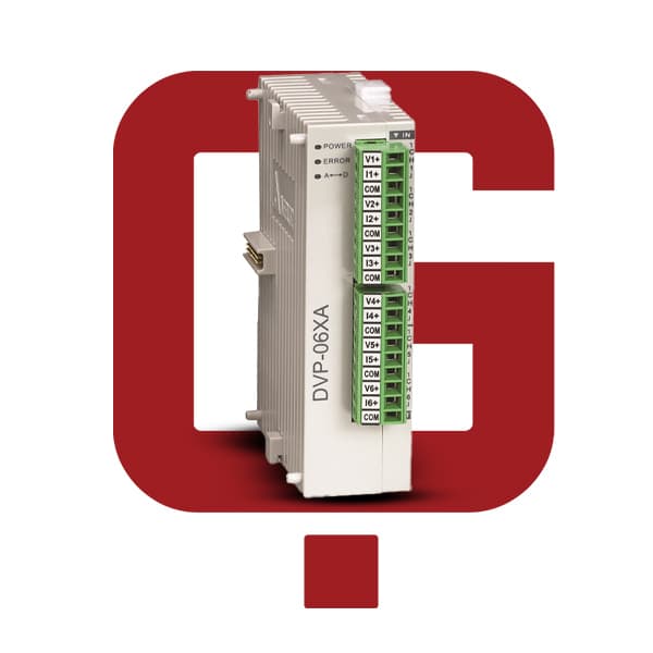 ماژول آنالوگ سری S دلتا کد DVP06XA-S