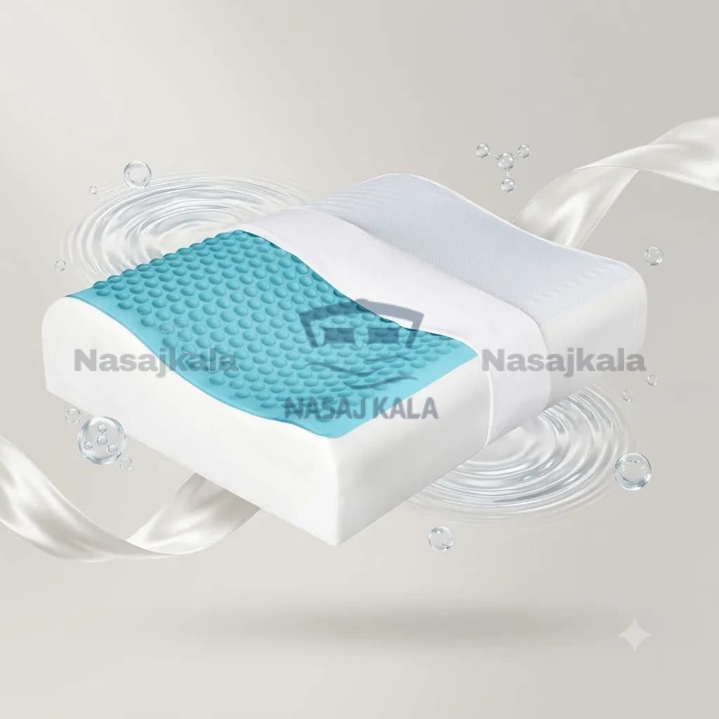 بالش طبی سوپر موج با ژل خنک کننده