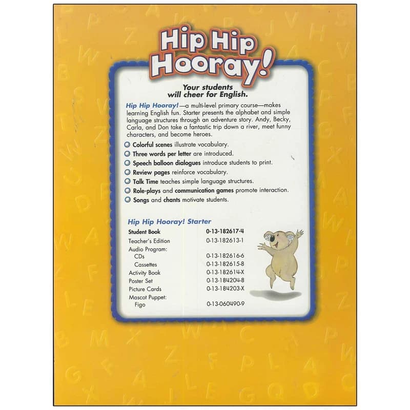 کتاب Hip Hip Hooray Starter اثر جمعی از نویسندگان انتشارات لانگمن کدm18965 — تصویر ۲