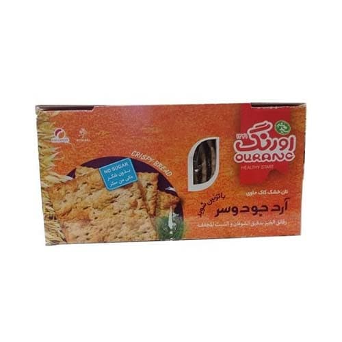 نان سنتی جو دو سر و شوید اکونومی380گ اورنگ