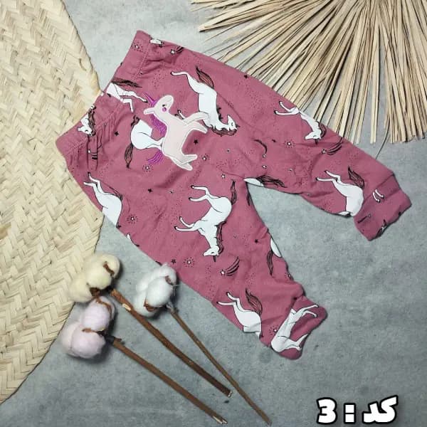 شلوار تک نوزادی کارترز دخترانه 6-3 ماه — تصویر ۴