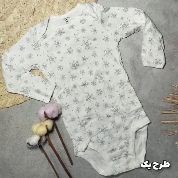زیر دکمه دار آستین بلند کارترز پسرانه 36-24ماه — تصویر ۲