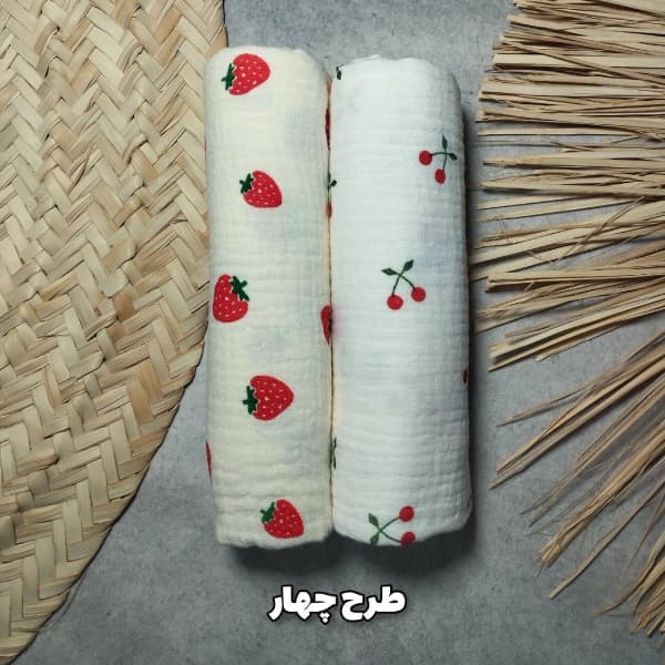 خشکن نوزادی موسلین دو عددی tatinest — تصویر ۷