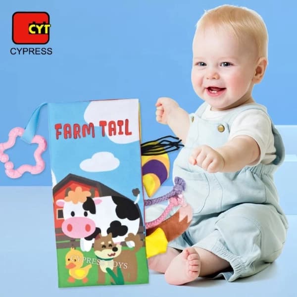 کتاب حمام نوزادی آموزشی طرح farm tiibaby — تصویر ۴