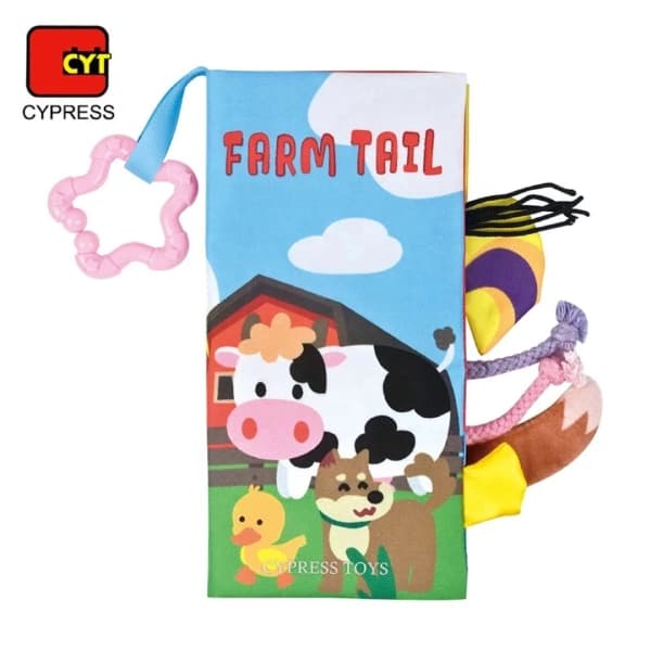 کتاب حمام نوزادی آموزشی طرح farm tiibaby