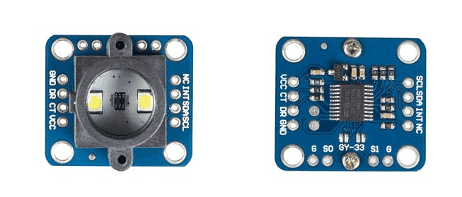ماژول تشخیص رنگ GY33 TCS34725 — تصویر ۲