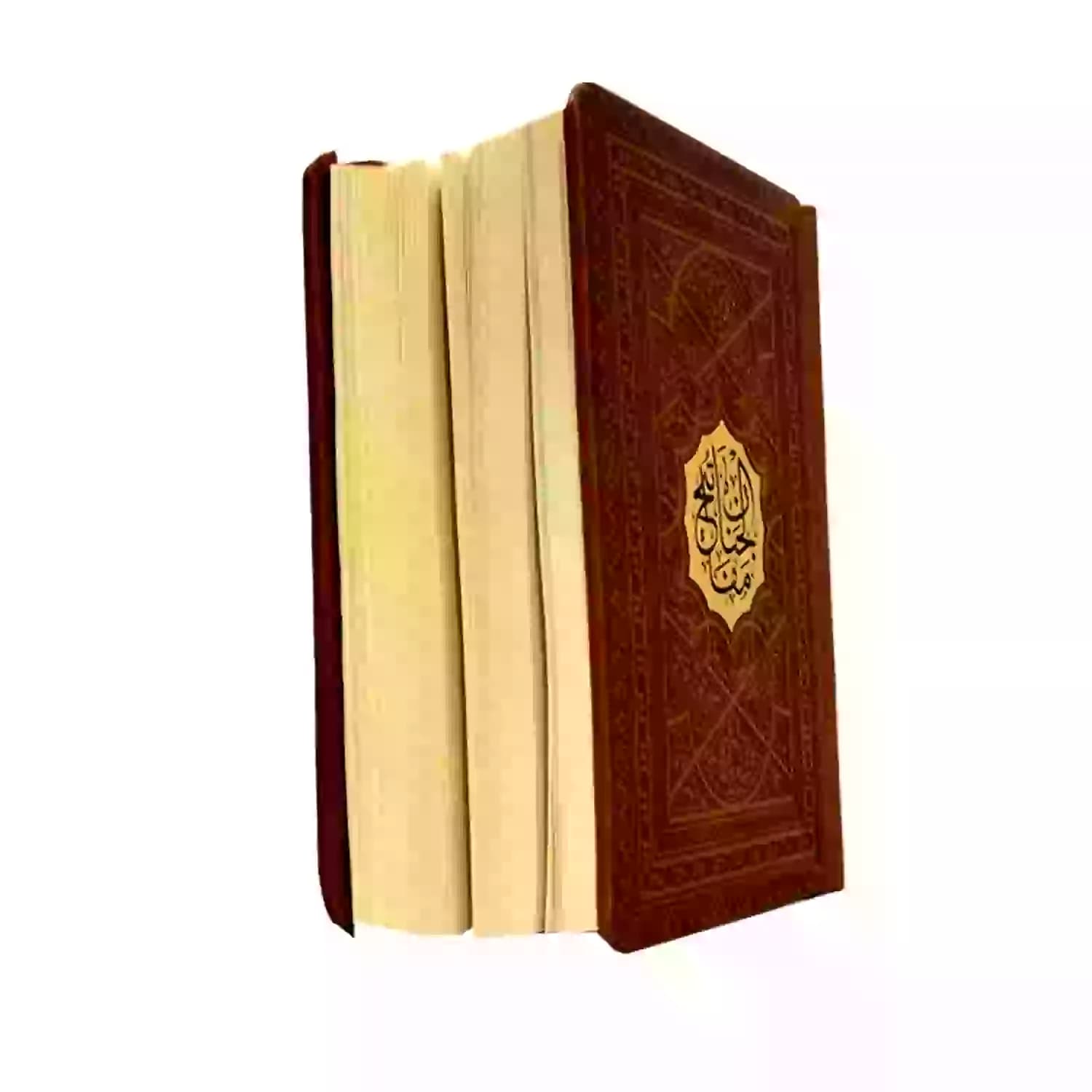 کلیات مفاتیح اشرفی نیم جیبی بزرگ چرم قابدار پلاکدار کاغذ سبک کد121603 — تصویر ۶