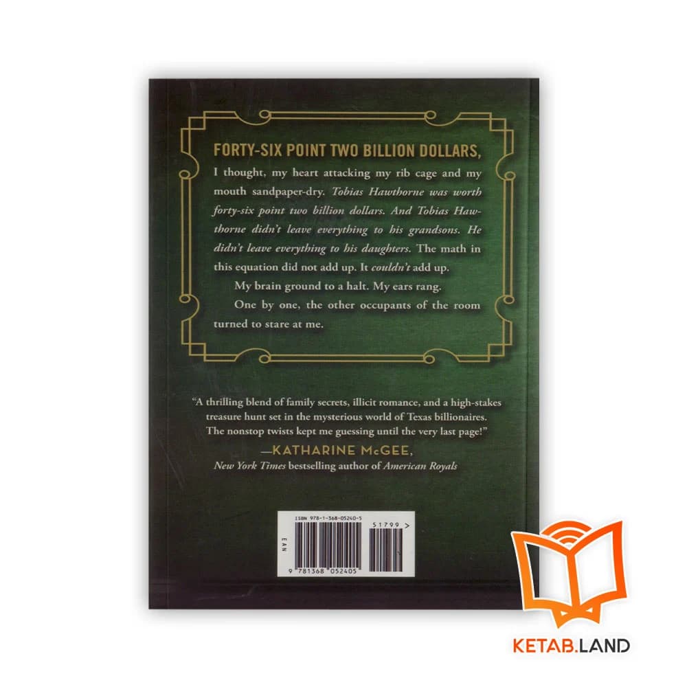رمان The Inheritance Games — تصویر ۲