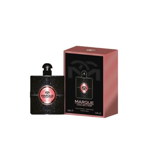 عطر ادکلن زنانه بلک اپیوم فراگرنس ورد مارکویی کالکشن کد 109 (Yves Saint Laurent Black Opium) حجم 25 میل