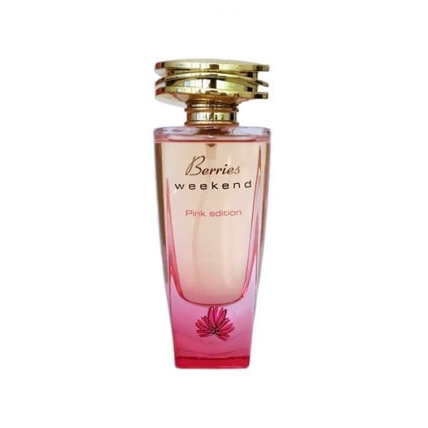 ادکلن زنانه فراگرنس بریس ویکند (Fragrance World BERRIES WEEKEND PINK) حجم 100 میل